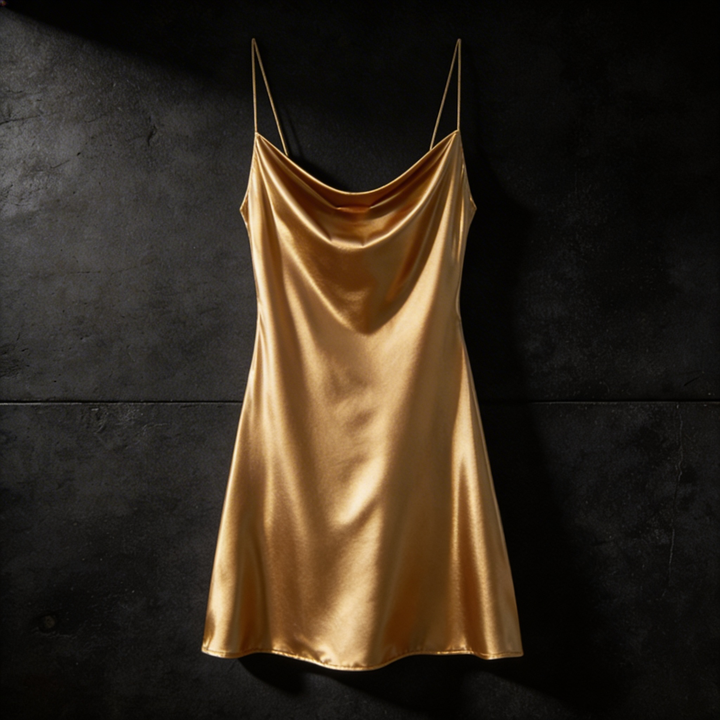 Celestique | Liquid Satin Slip Dress