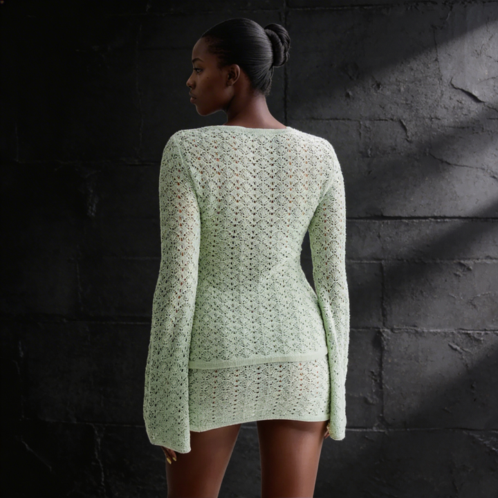 BRIDGERTON  | WOMEN'S TWO-PIECE SET | CROCHET | KNIT