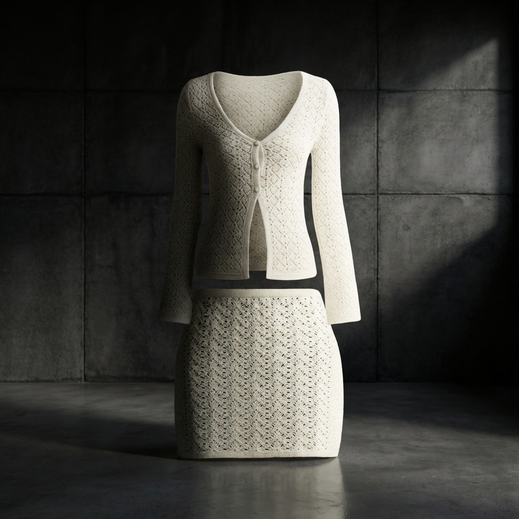 BRIDGERTON  | WOMEN'S TWO-PIECE SET | CROCHET | KNIT