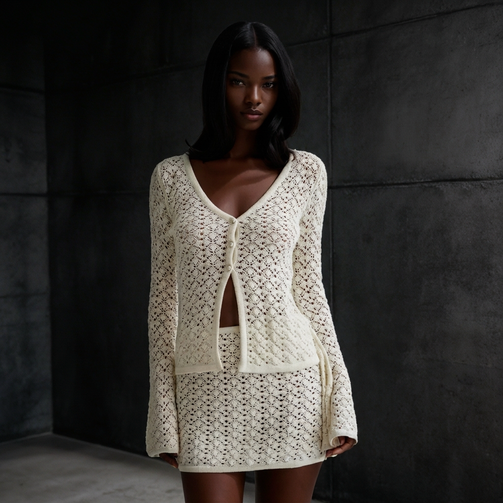 BRIDGERTON  | WOMEN'S TWO-PIECE SET | CROCHET | KNIT