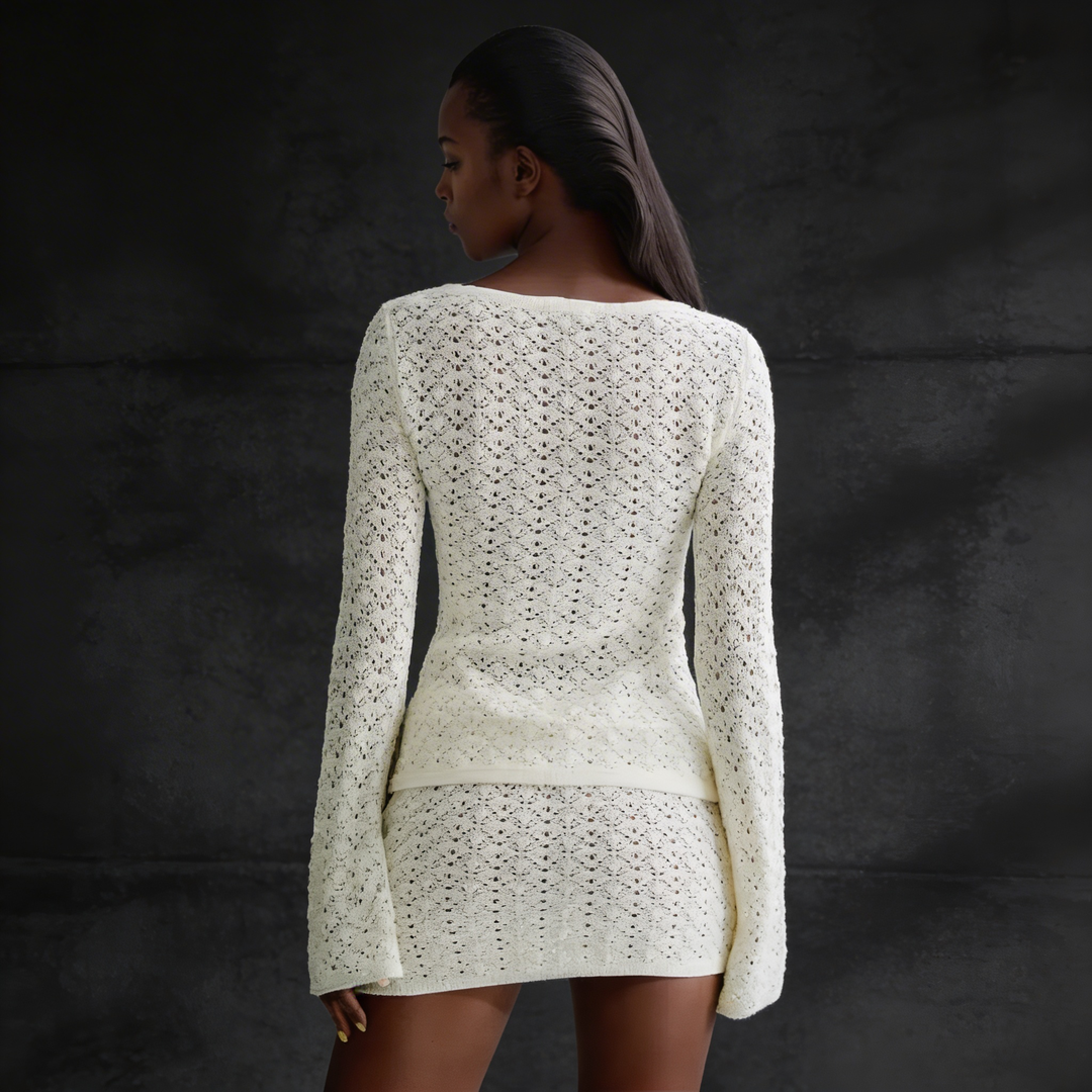 BRIDGERTON  | WOMEN'S TWO-PIECE SET | CROCHET | KNIT