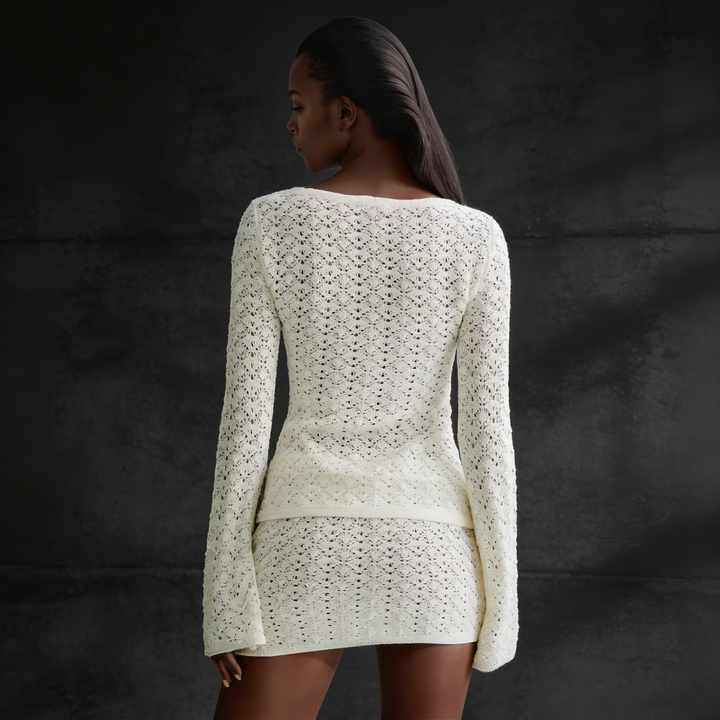 BRIDGERTON  | WOMEN'S TWO-PIECE SET | CROCHET | KNIT