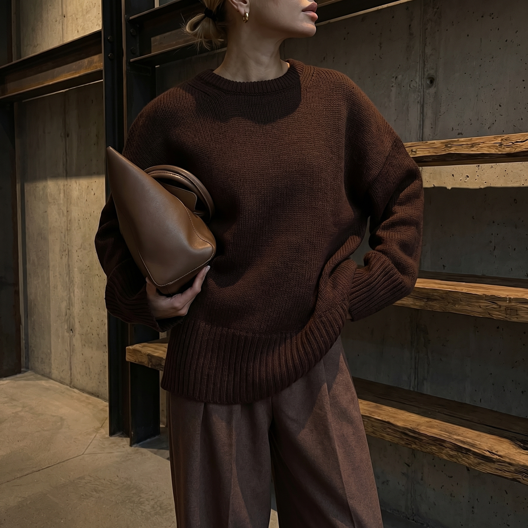 BRIDGERTON  | WOMEN'S SWEATER | DROPPED SHOULDER | OVERSIZED