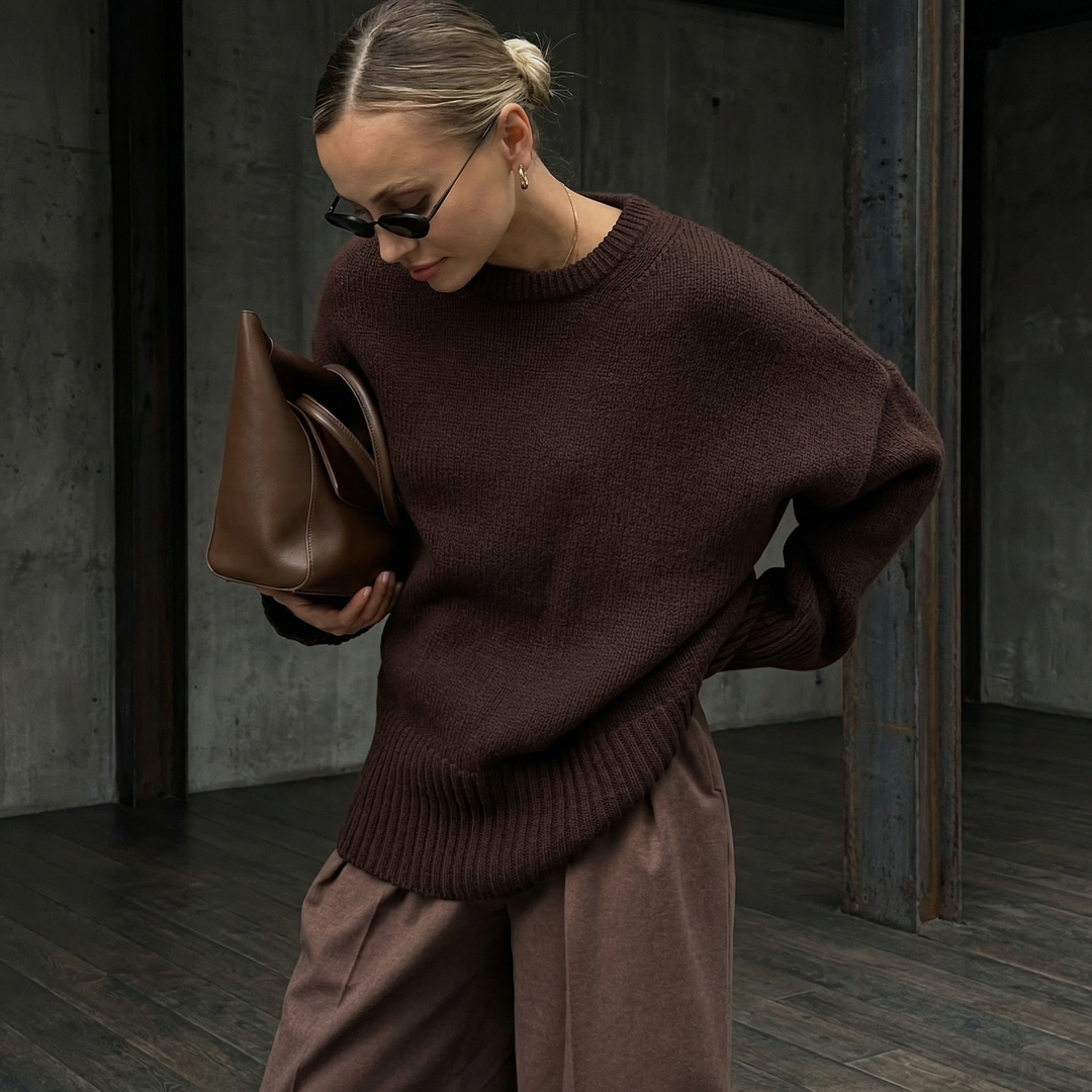 BRIDGERTON  | WOMEN'S SWEATER | DROPPED SHOULDER | OVERSIZED
