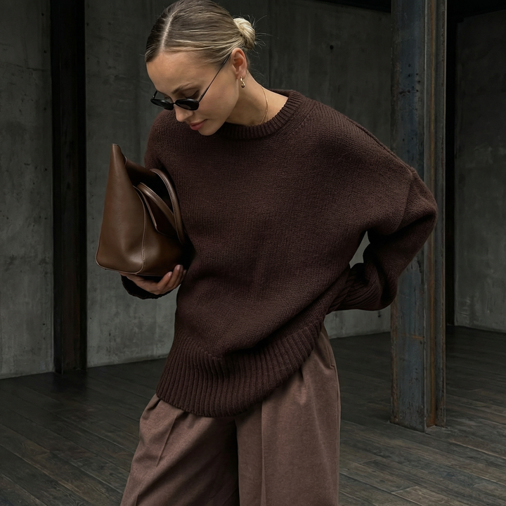 BRIDGERTON  | WOMEN'S SWEATER | DROPPED SHOULDER | OVERSIZED