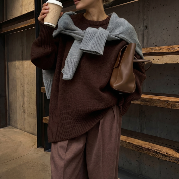 BRIDGERTON  | WOMEN'S SWEATER | DROPPED SHOULDER | OVERSIZED