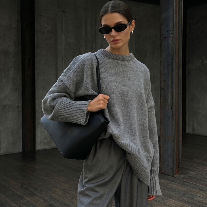 BRIDGERTON  | WOMEN'S SWEATER | DROPPED SHOULDER | OVERSIZED