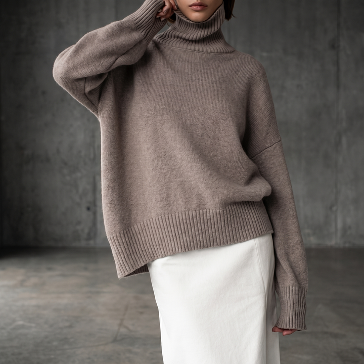 BRIDGERTON  | WOMEN'S SWEATER | TURTLENECK | OVERSIZED