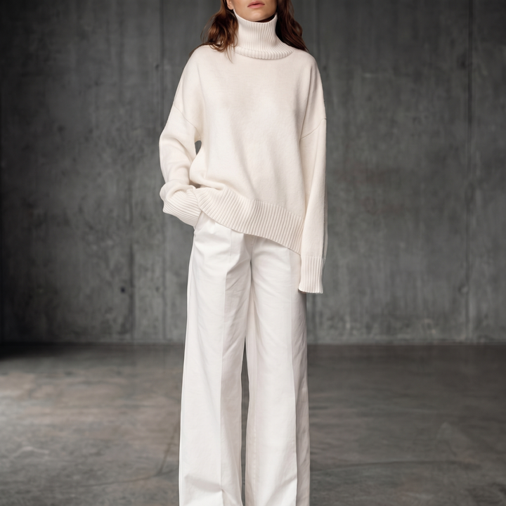 BRIDGERTON  | WOMEN'S SWEATER | TURTLENECK | OVERSIZED