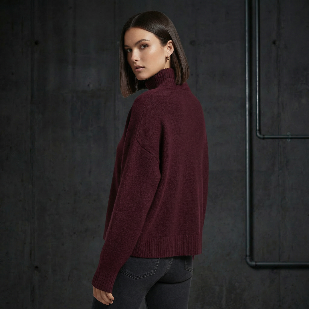 BRIDGERTON  | WOMEN'S SWEATER | TURTLENECK | LONG SLEEVE