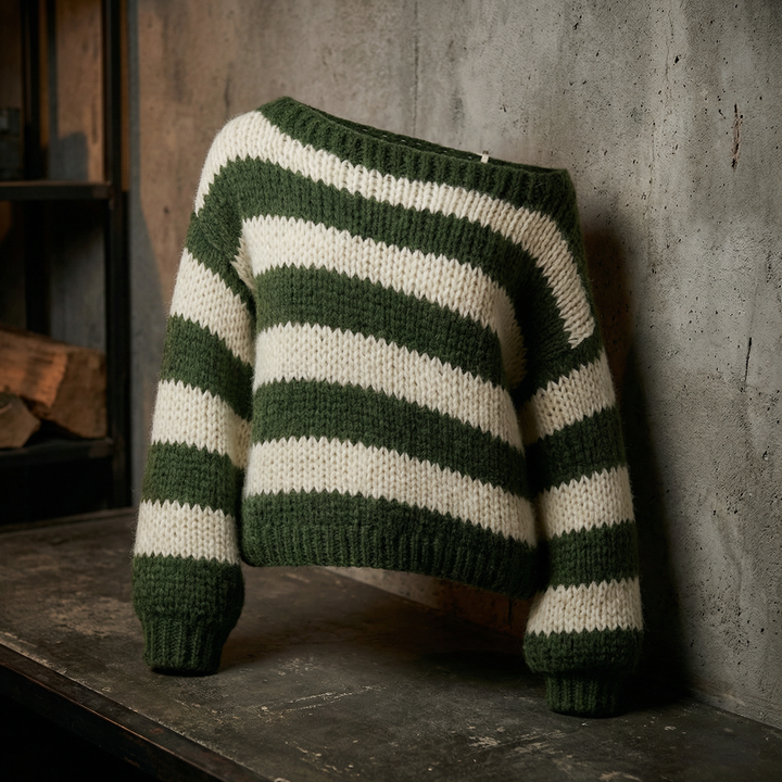 BRIDGERTON  | WOMEN'S SWEATER | LONG SLEEVE | STRIPED