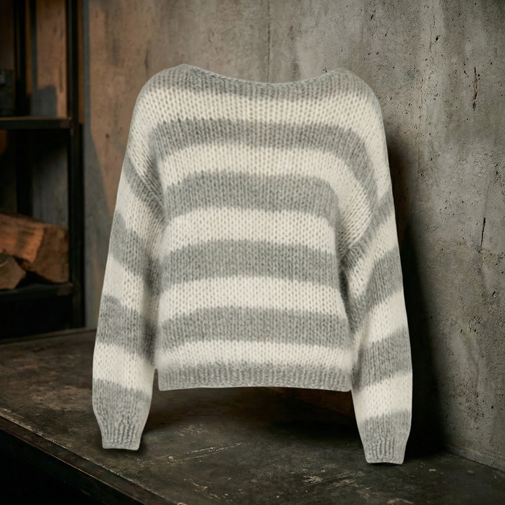 BRIDGERTON  | WOMEN'S SWEATER | LONG SLEEVE | STRIPED