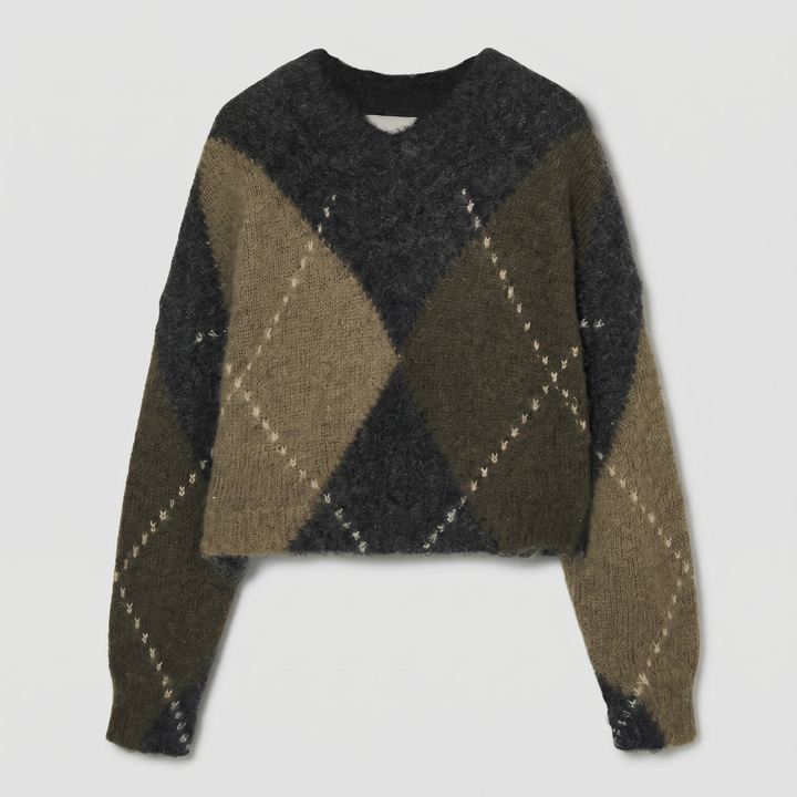 Elara | SWEATER ARGYLE