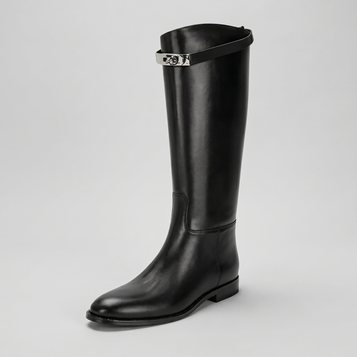 BRIDGERTON | WOMEN'S BOOTS | KNEE HIGH | BUCKLE