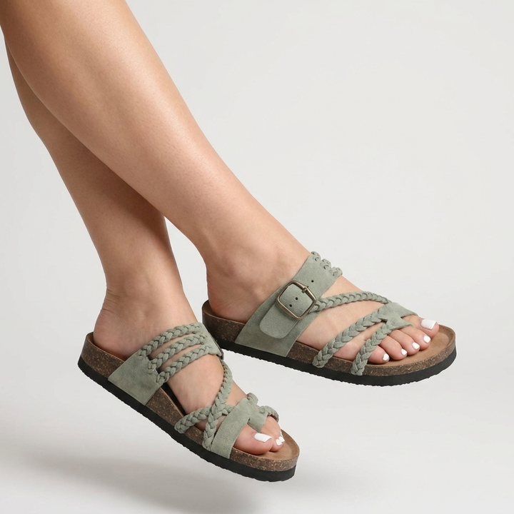 Isla | Braided Comfort Sandals