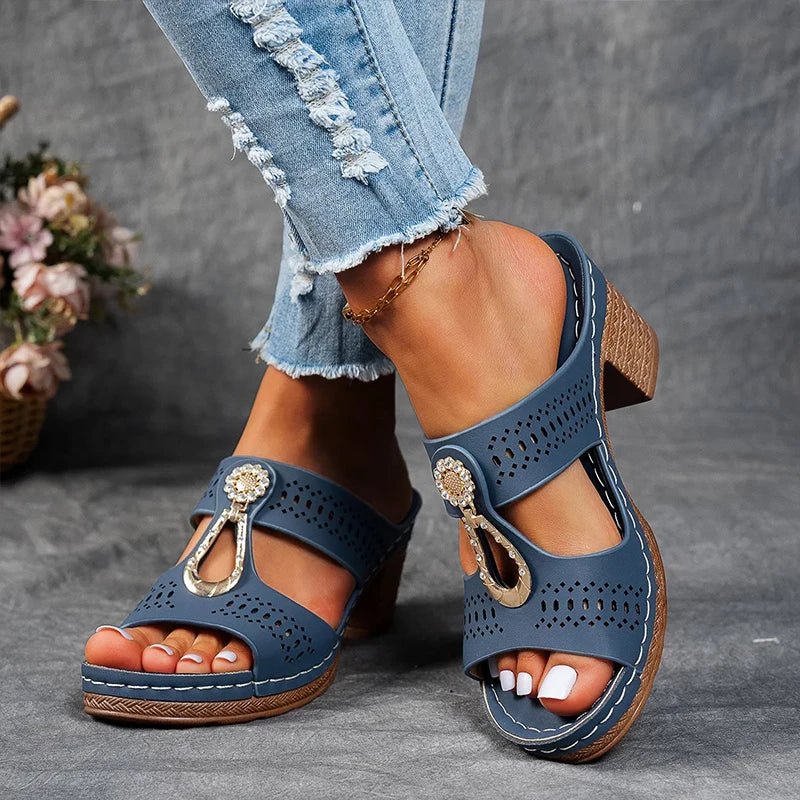 Kylie | Luxe Step Sandal