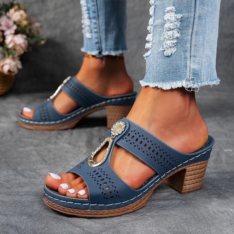 Kylie | Luxe Step Sandal