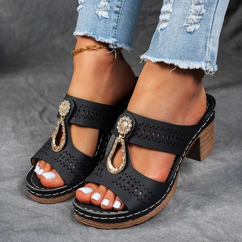 Kylie | Luxe Step Sandal