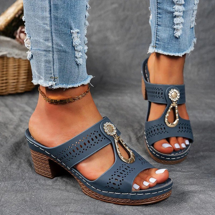 Kylie | Luxe Step Sandal