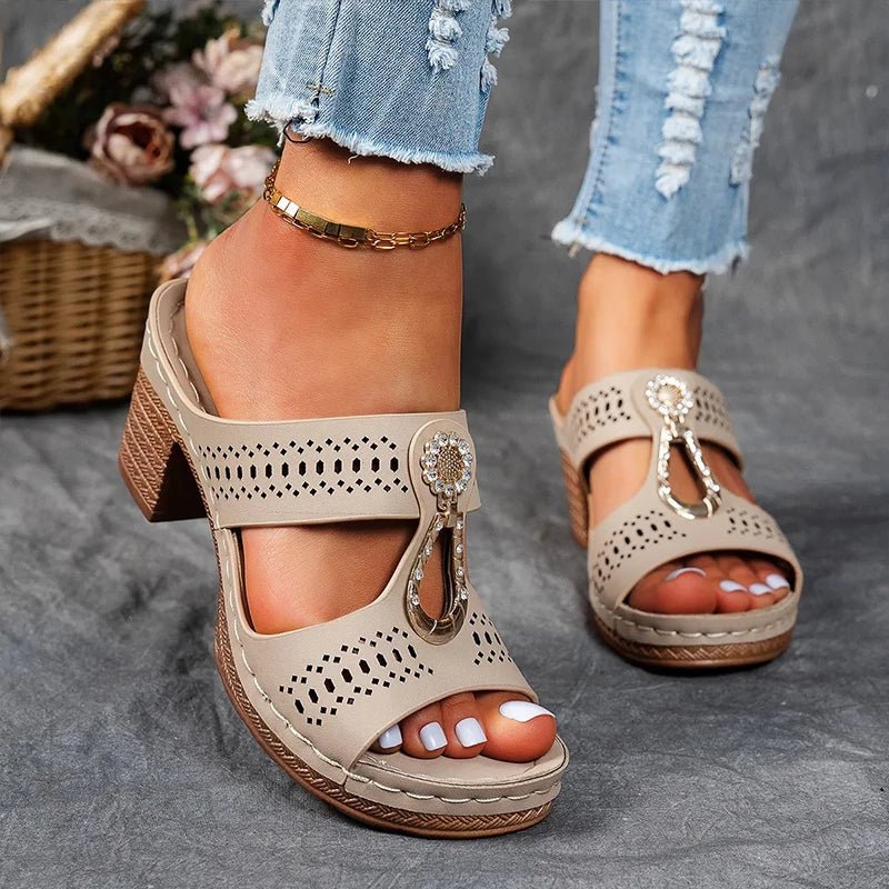 Kylie | Luxe Step Sandal