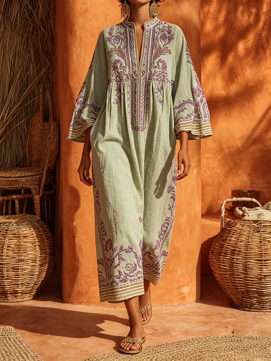 Rosalind | Embroidered Dress