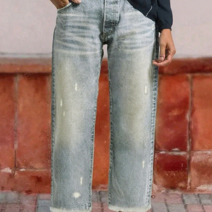 Emma | Relaxed Straight-Leg Jeans