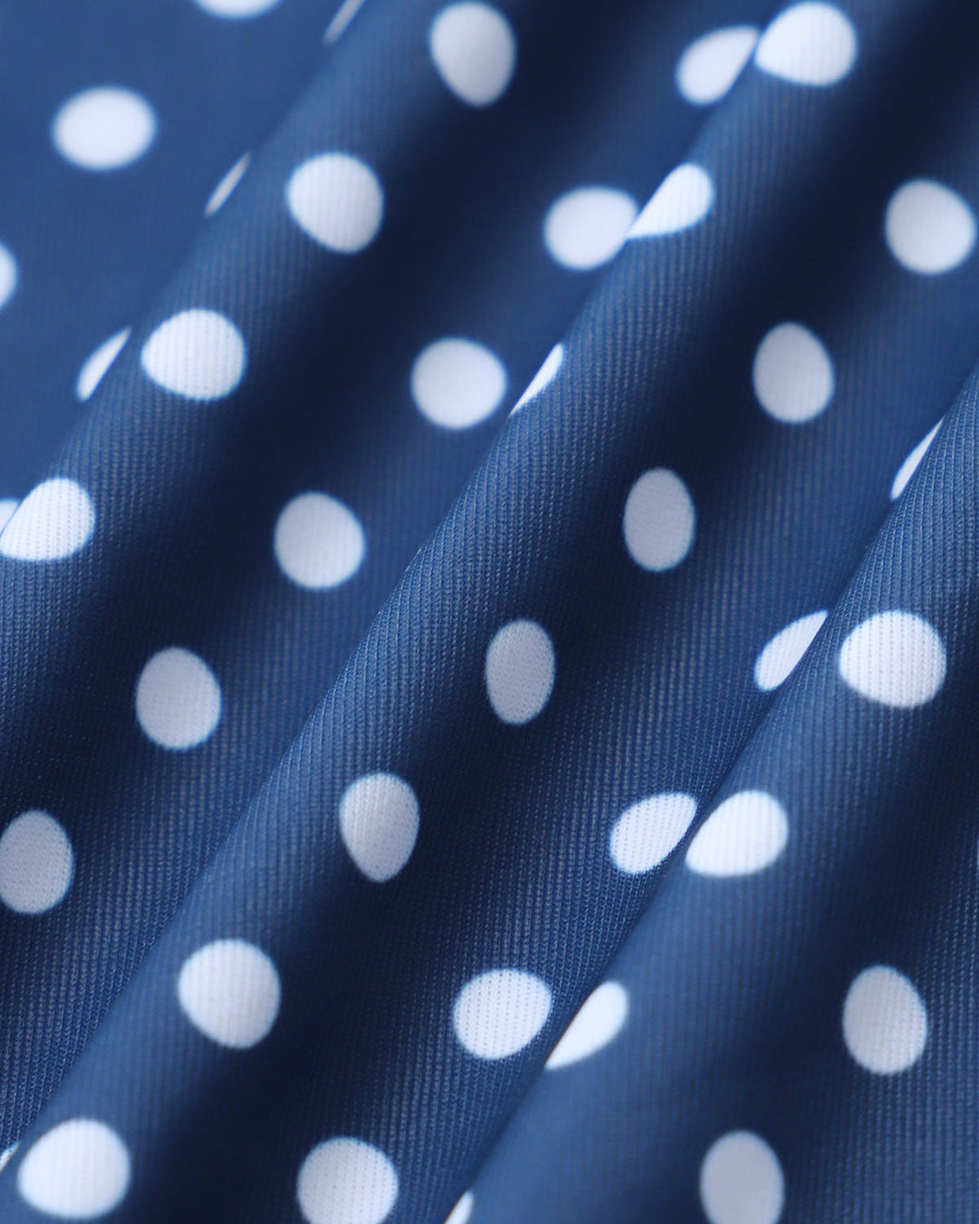 Marbella | Blue Polka Dot One-Piece Swimsuit